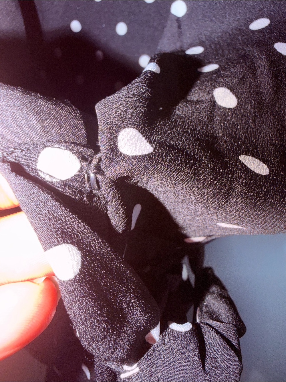 Banana Republic Brown Polka Dot Wrap Dress - Picture 7 of 10